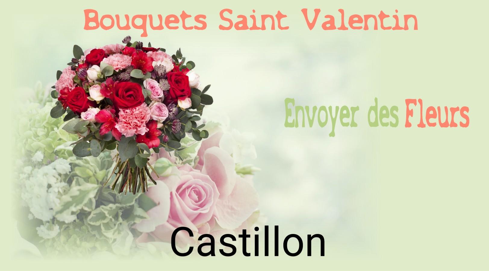 Roses de Saint-Valentin livrées à Castillon